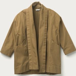 Elizabeth Suzann Clyde Jacket in Cotton Canvas, Clay